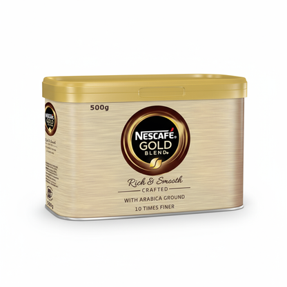 Nescafé Gold 500g – Instant Kaffe til Hjem og Kontor