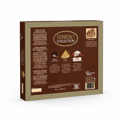 Ferrero Collection 48 stk – Ferrero Rocher, Rondnoir & Raffaello (518 g)