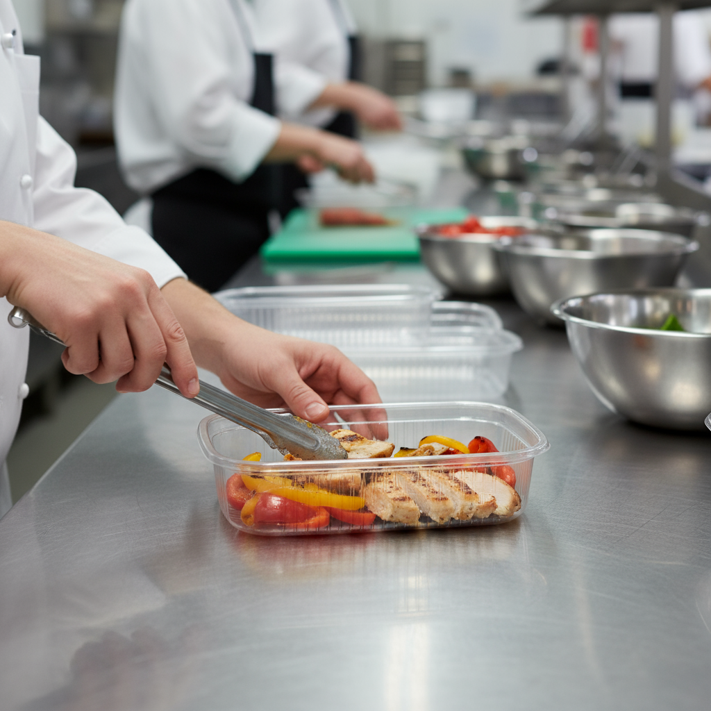 Salatbæger 125ml Klar PP (1000 stk/karton)