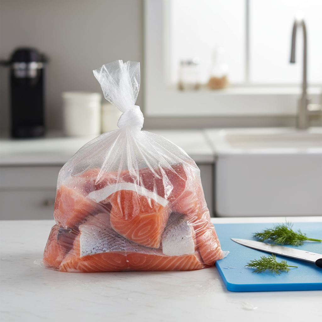 Standardpose, 20,5 l, klar, 50my, LDPE/virgin, 40 x 60cm (farspose) - ( 500 stk/krt )