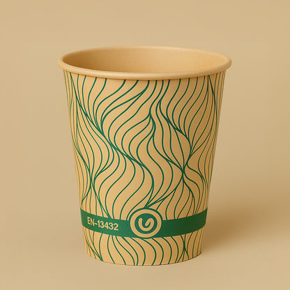 Kaffebæger 30 cl - Bambus - Single Wall (50 stk)