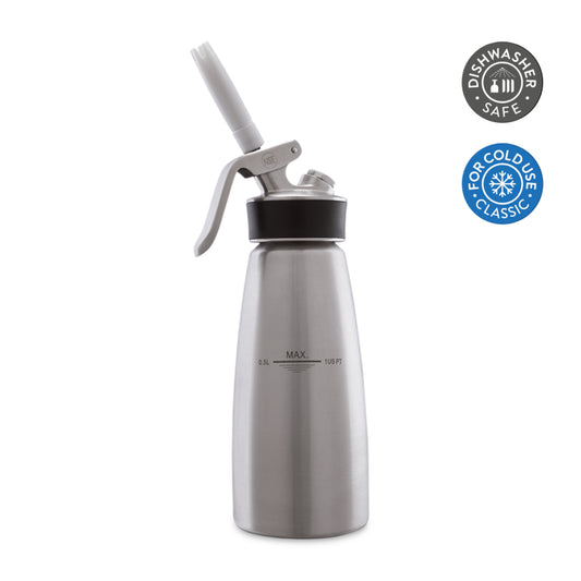 Flødeskumssprøjte Kisag Sifon 1/2 ltr,stk