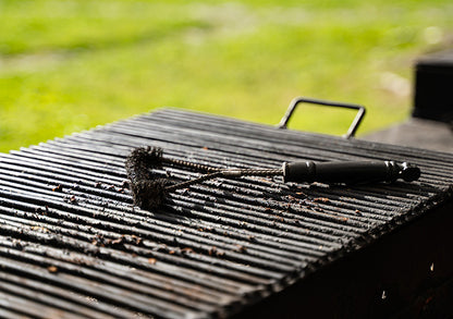 Grillbørste L34 cm stål plast,stk