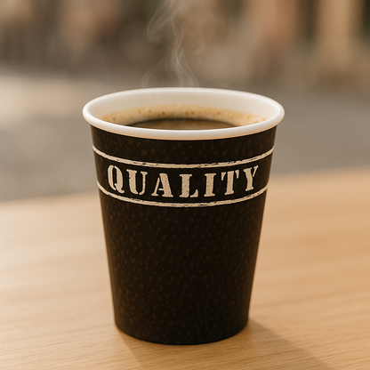 Kaffebæger 40 cl - Quality - Single Wall (50 stk)