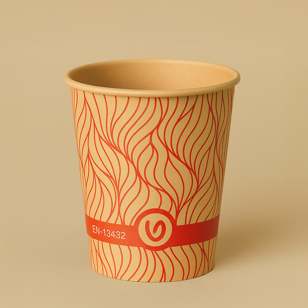 Kaffebæger 25 cl - Bambus - Single Wall (50 stk)