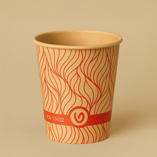 Kaffebæger 25 cl - Bambus - Single Wall (50 stk)