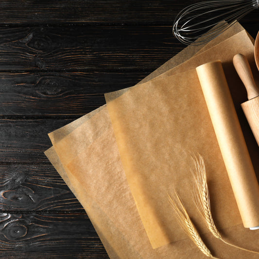 Vokspapir Catersource L35.1xB22.5cm Papir/Biovoks Brun FRA 125760 28.6x34cm,7,28 kg/ca 1876 ark/krt