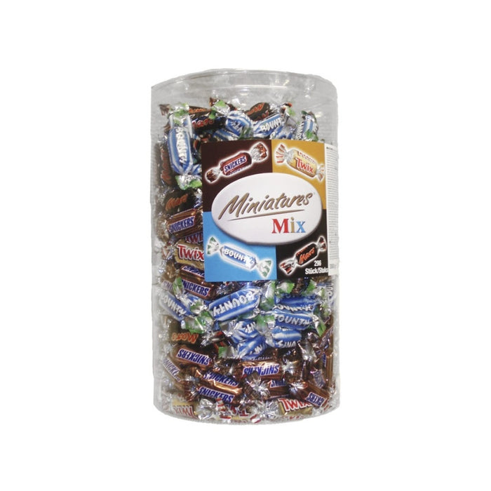 Chokolade, Mars Miniature Mix , cylinder, 3 kg