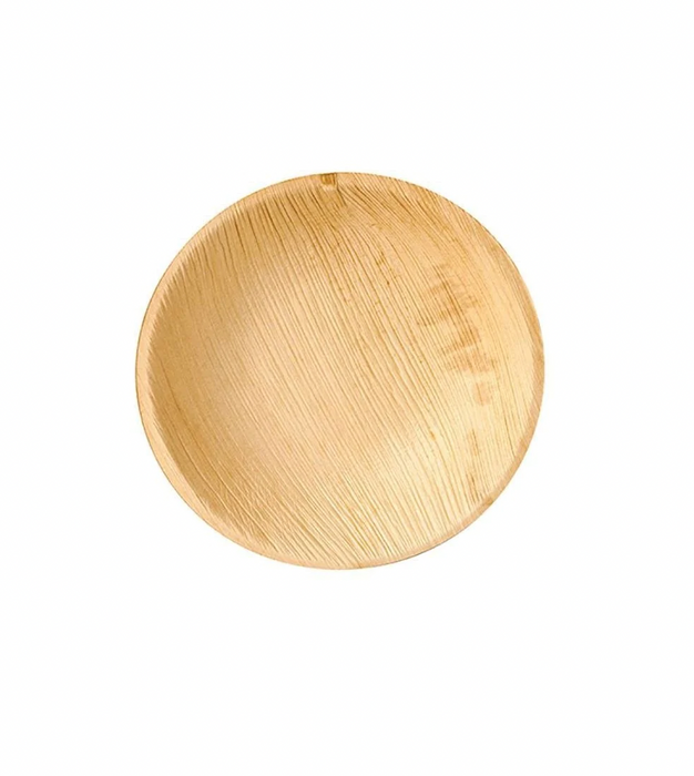 Palmeblads tallerken, Ø 23 cm (25stk)