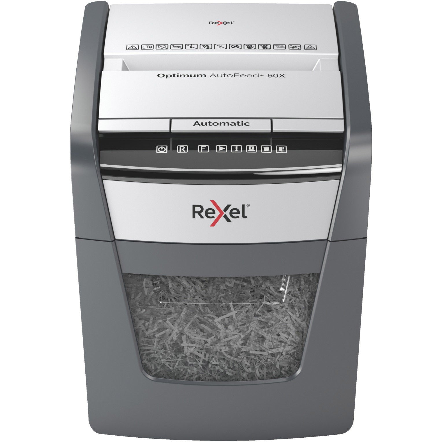 Rexel Optimum AutoFeed+ 50X krydsmakulator P4 20L