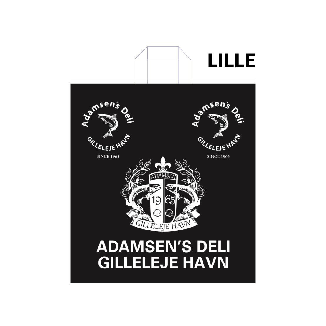 Adamsens Deli - Lille papirspose ( Antal: 175 stk pr pak )