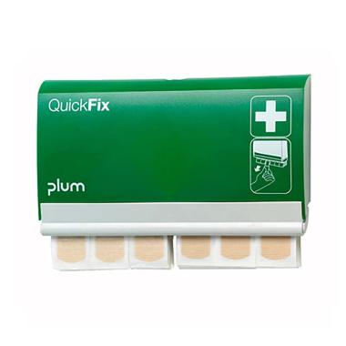 Dispenser Plaster QuickFix Elastic 90 stk Plast med Hylde/Elastiske plastre Grøn,1 stk
