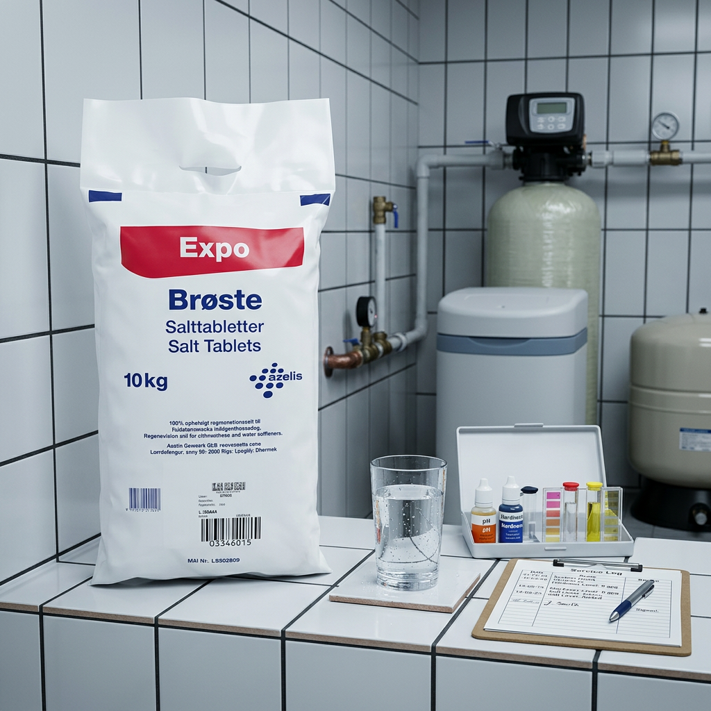 Salttabletter, til blødgøringsanlæg, 10 kg