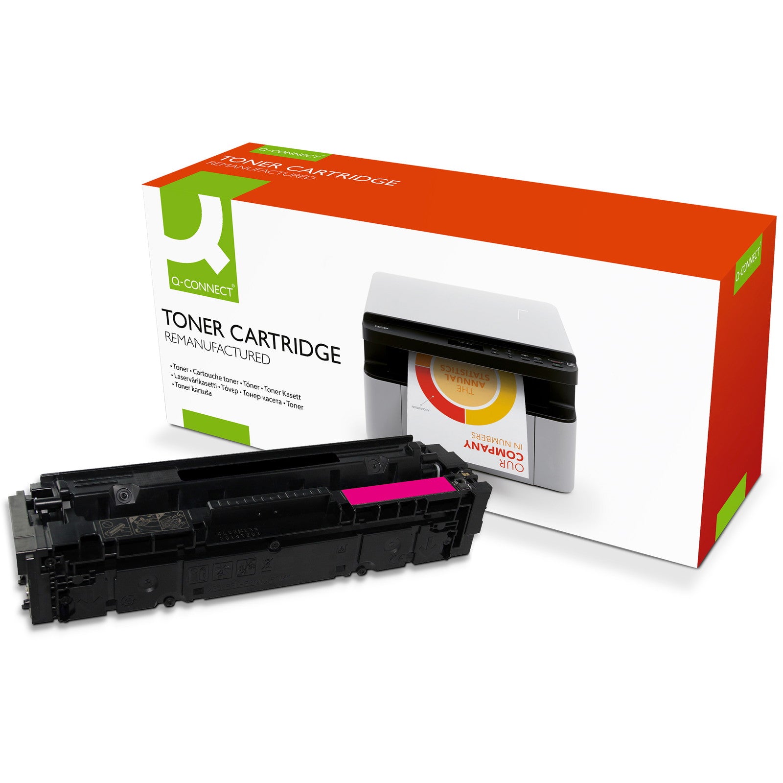 Q-connect 054H toner magenta 2300 sider