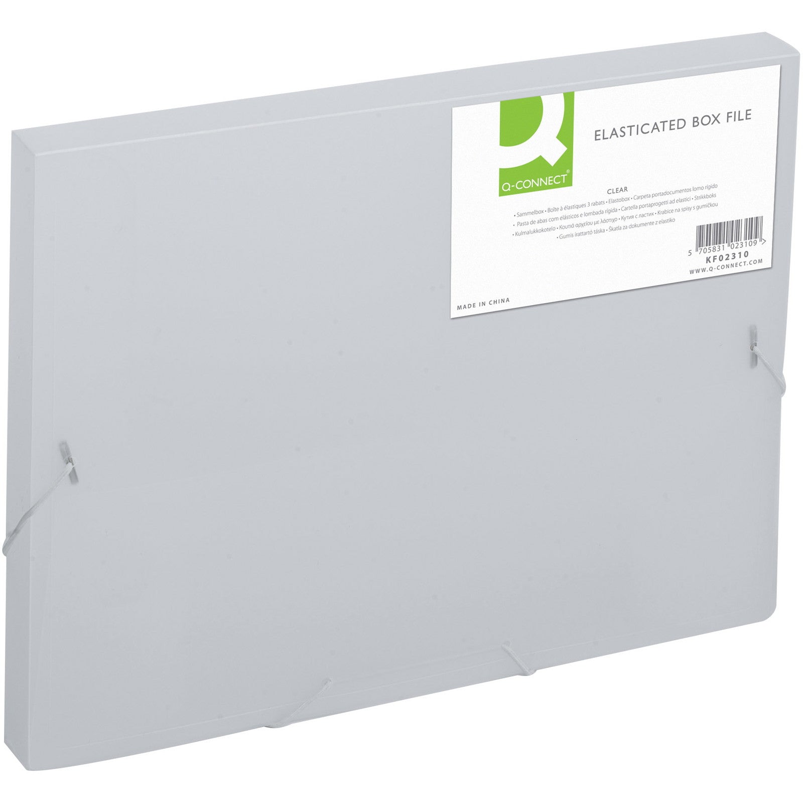 Q-connect dokumentboks A4 klar