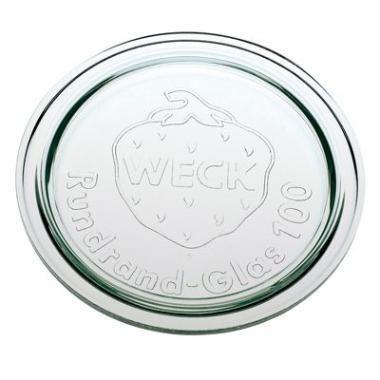 Glaslåg til Weck Ø10,8 cm – Passer til patentglas