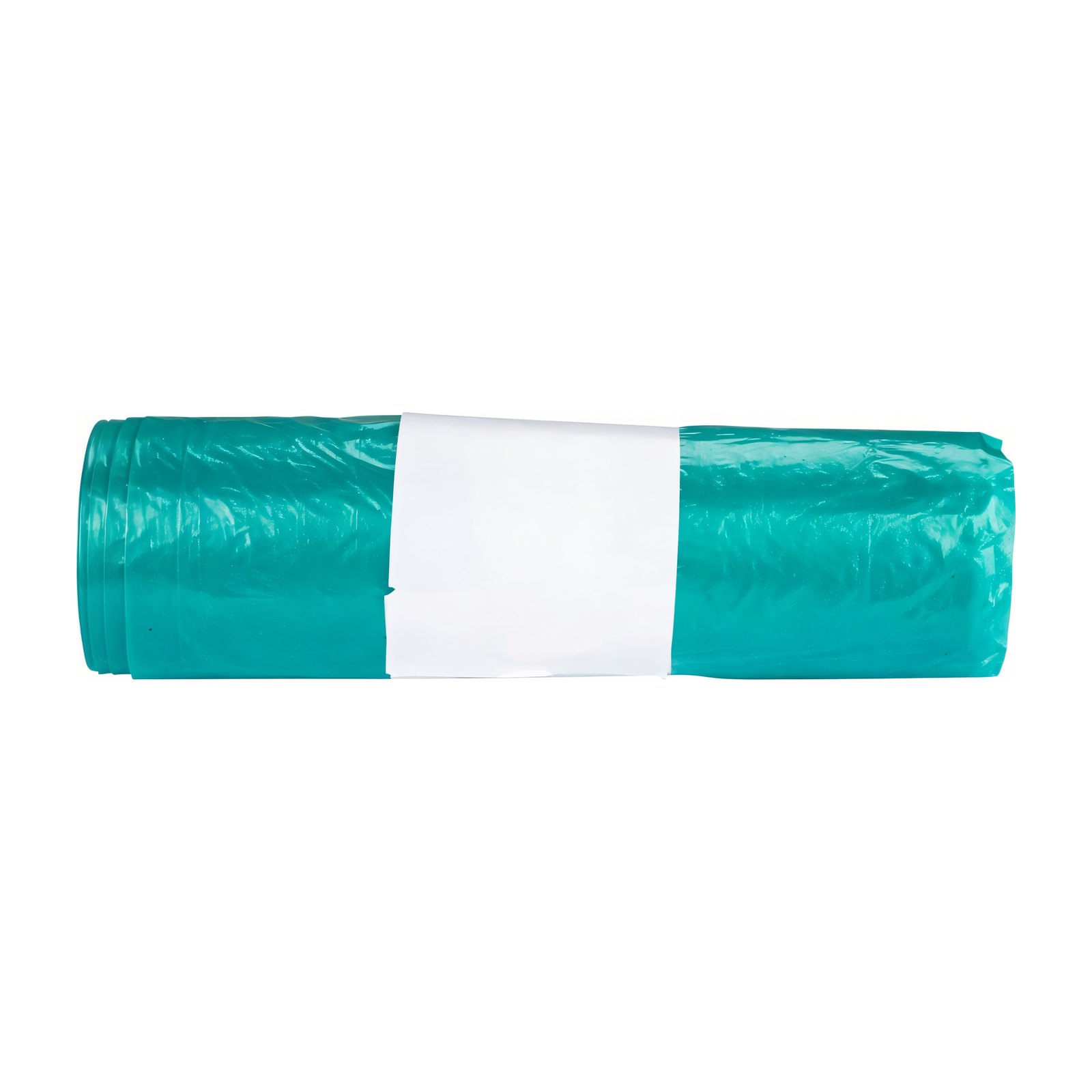 Spandepose 40 liter, grøn – 100 % genanvendt LDPE, 60×60 cm