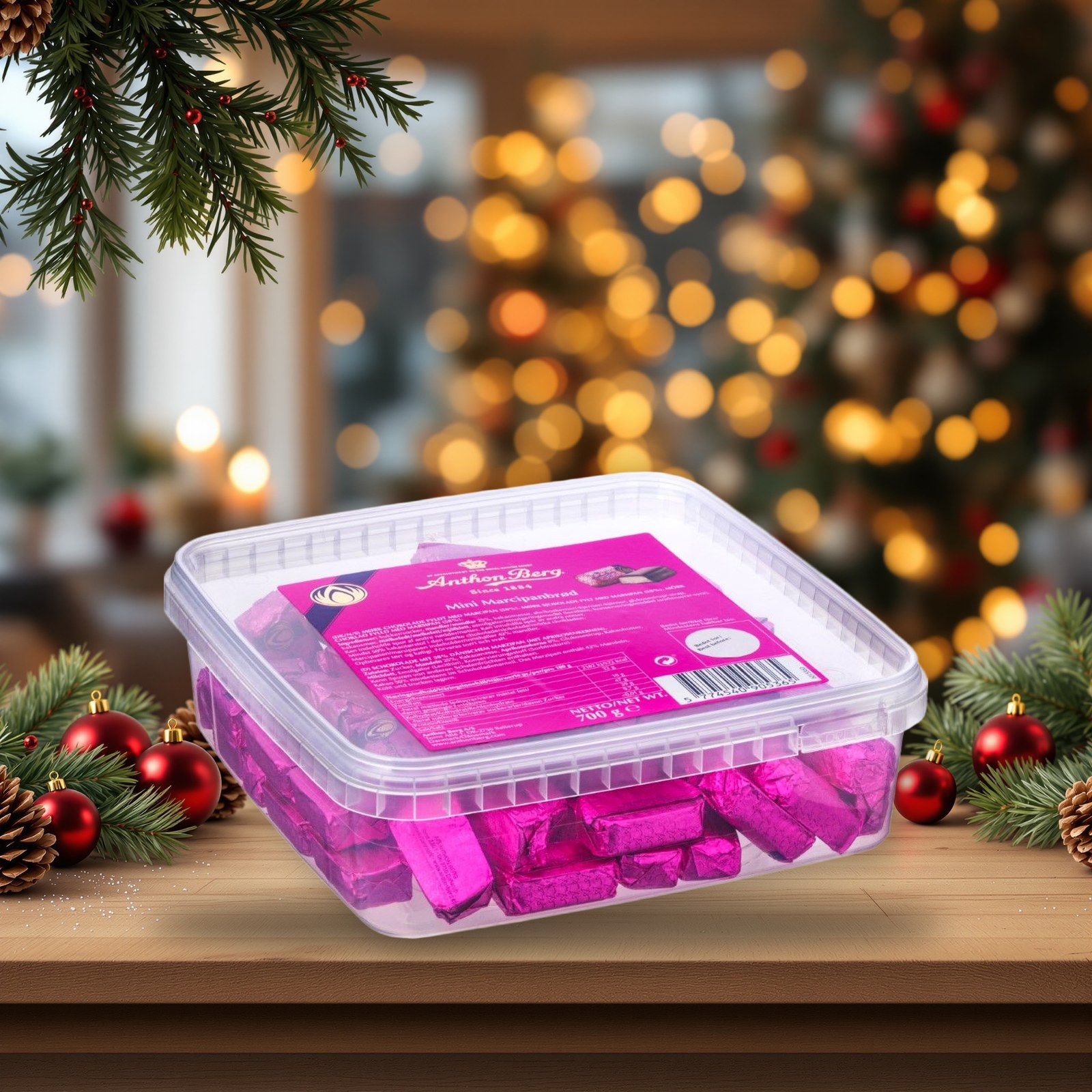 Anthon Berg Mini Marcipanbrød 700 g