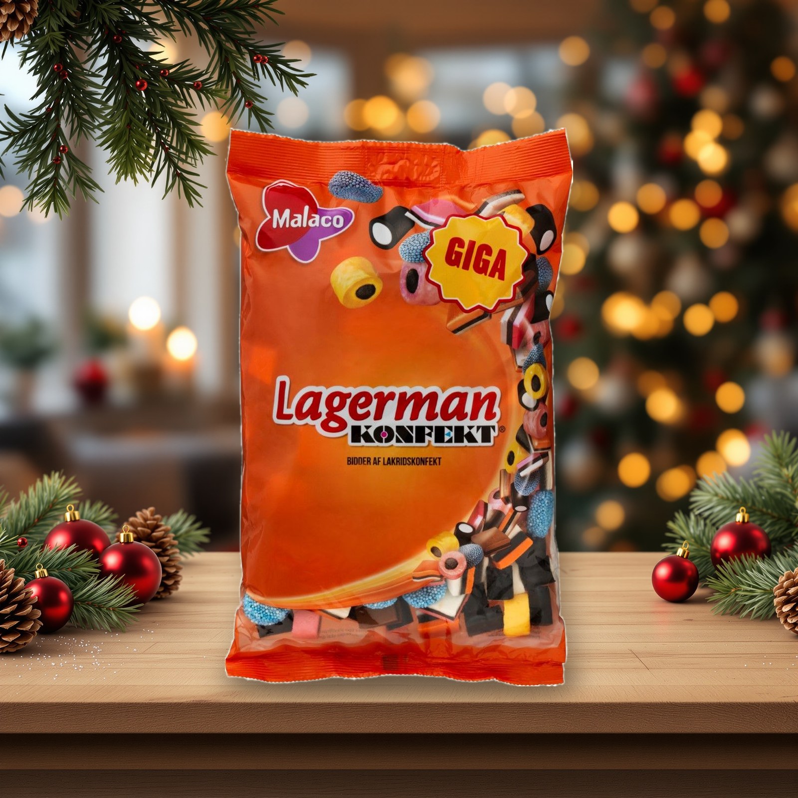 Malaco Lagerman Konfekt 900 g