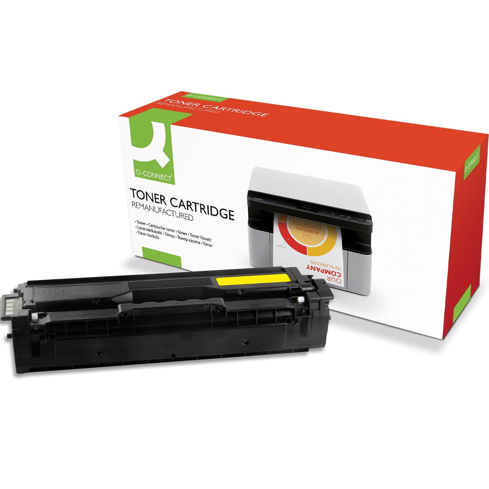 Q-connect CLTY504S toner gul