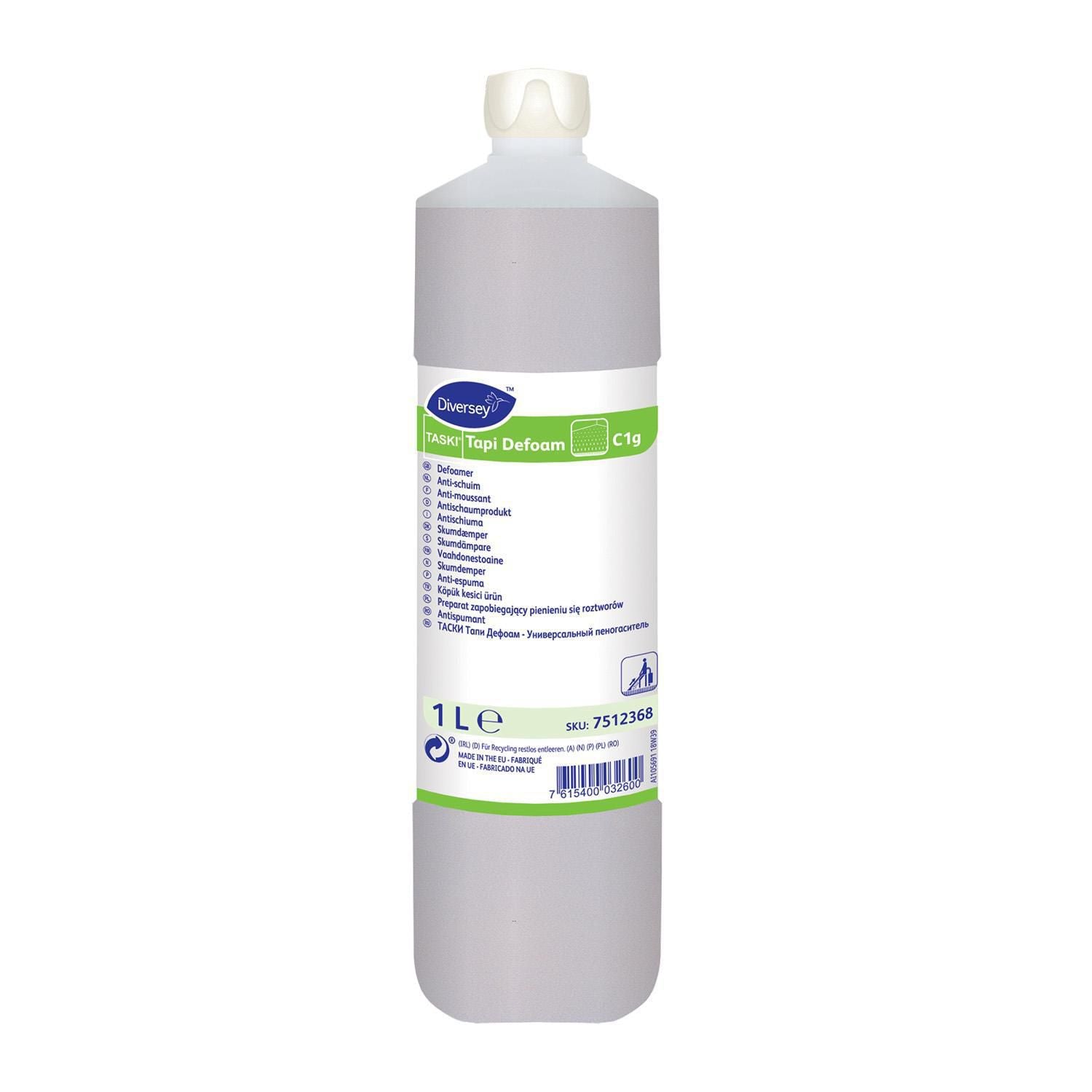 Skumdæmper Tapi Defoam C1g til Gulvvasker/Tæpperenser 1 ltr,1 ltr/fl