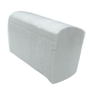 Håndklædeark Pristine Extra Soft V-Fold 2-lag L23xB21xD11.5cm Nyfiber Hvid
