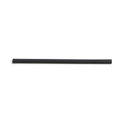 Sugerør Ø5x140mm uden knæk plantebaseret Charcoal Sort,250 stk/ps