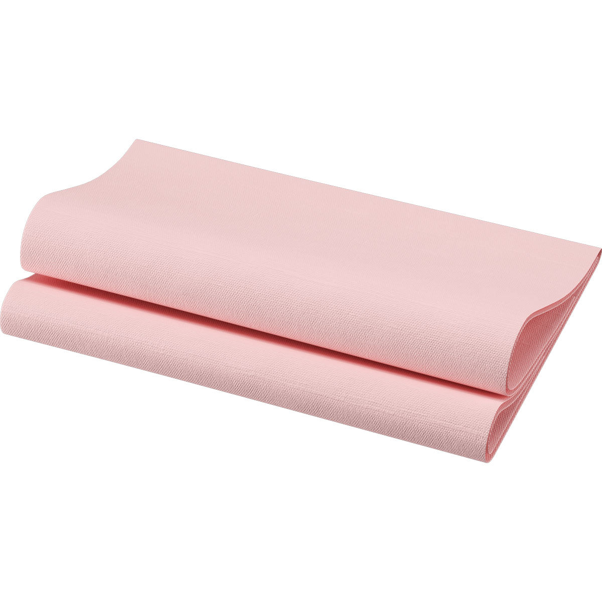 Middagsserviet, 1/4 Fold, 3-lags, 40x40, Mellow Rose, Dunisoft, ( 60 stk )