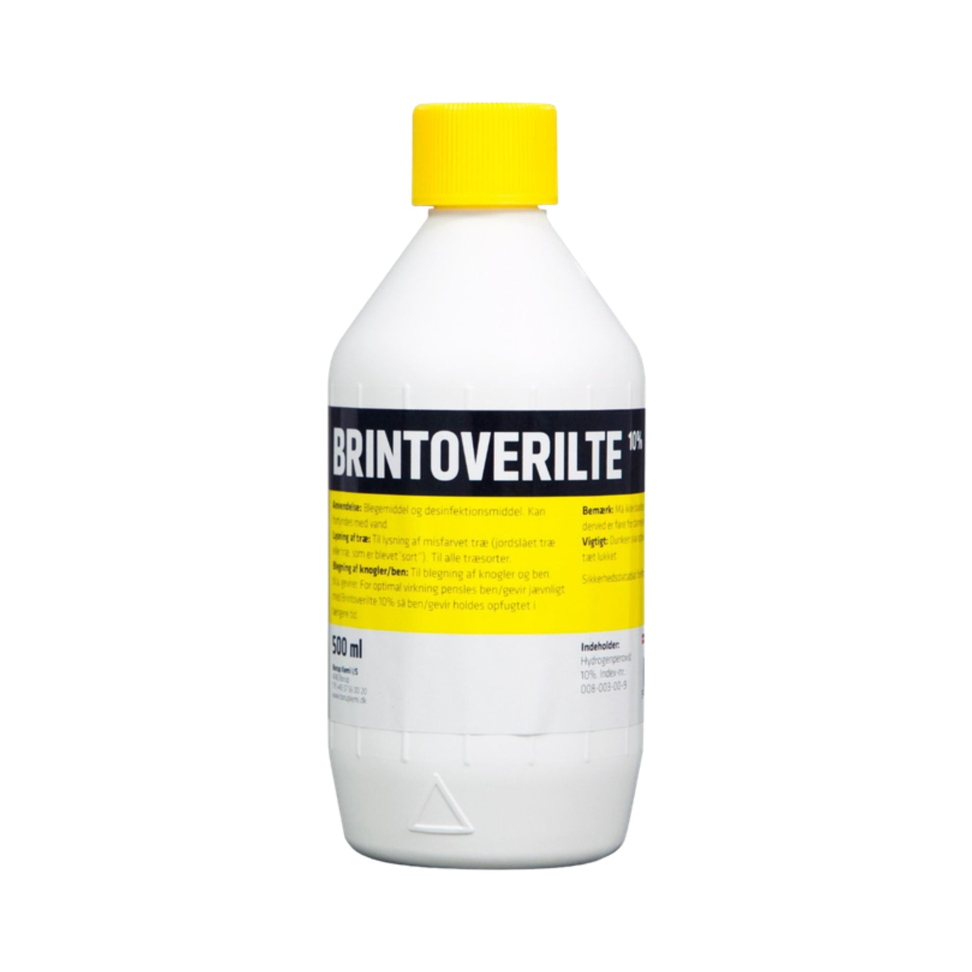 Borup Brintoverilte 10% - 500 ml | Effektiv Desinfektion & Blegning