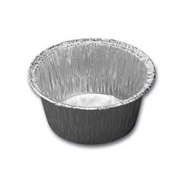Alubakke 106 ml Ø80x35 mm Rund,100 stk/pk