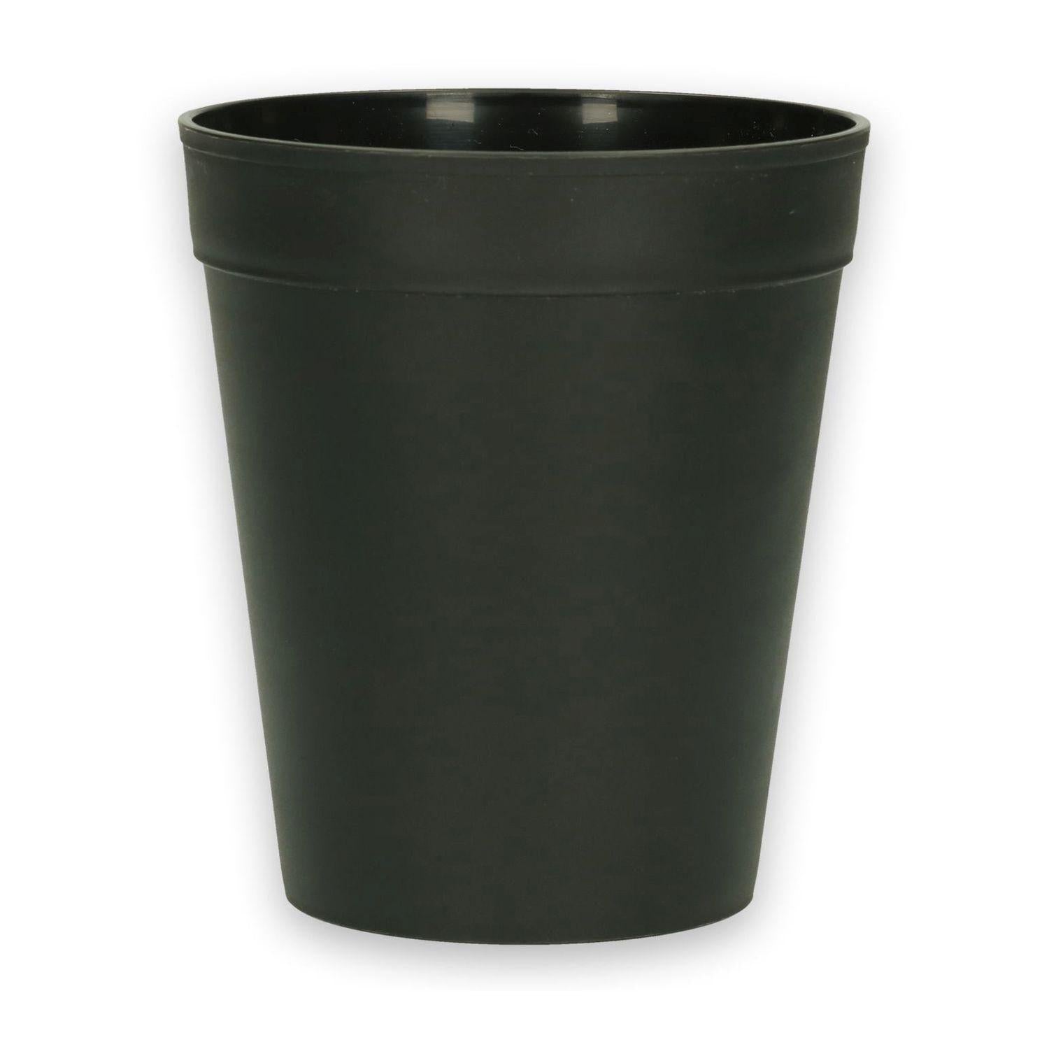 Kaffebæger Verive 300ml Ø85mm H110mm PP flergangs sort,250 stk/krt