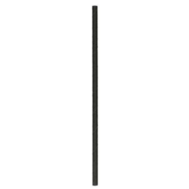 Sugerør Verive 4-Lags Ø6xH200mm Papir FSC Sort,250 stk/pk