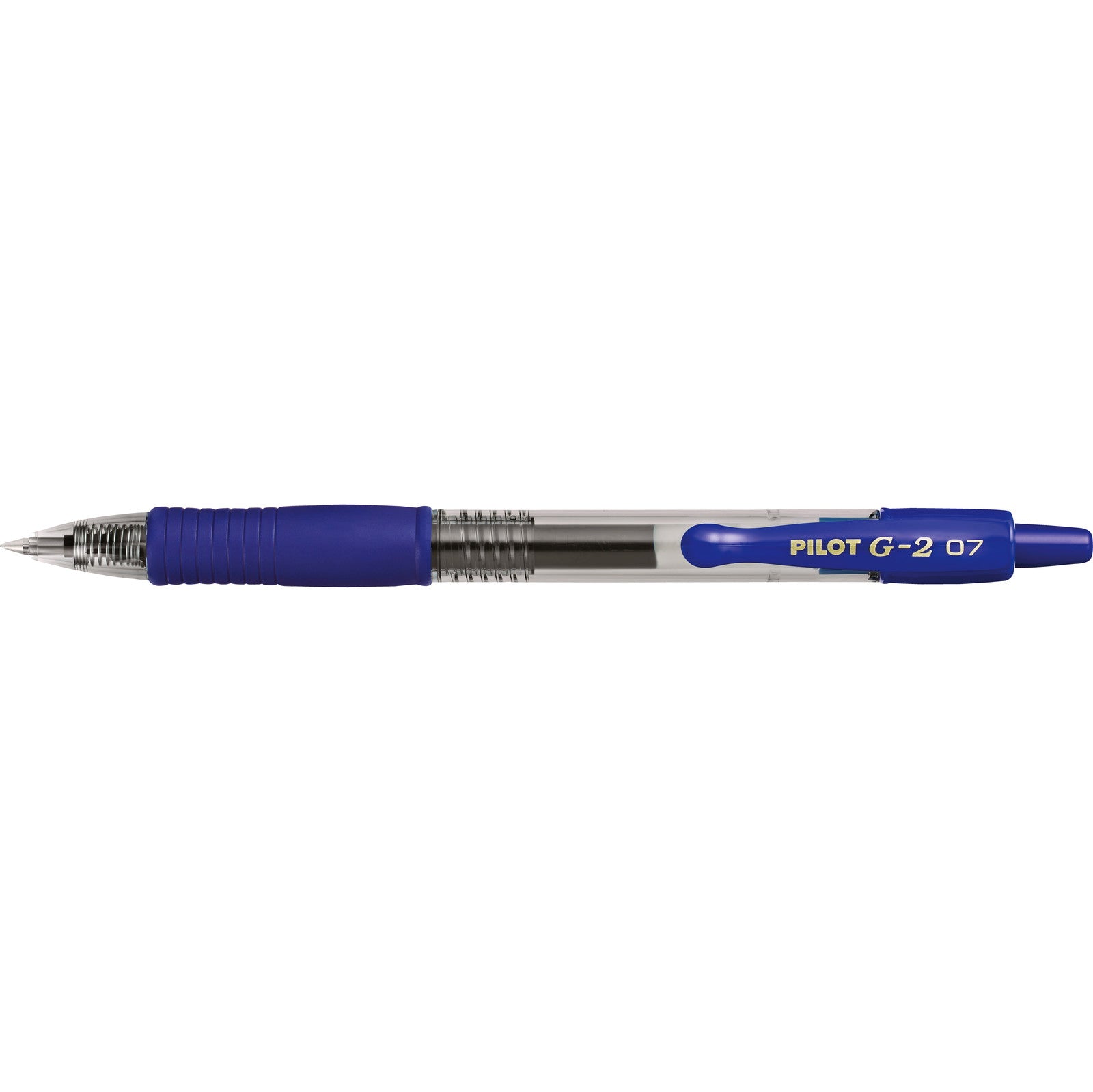 Pilot G2 gelpen med 0,7 mm spids i skrivefarven blå